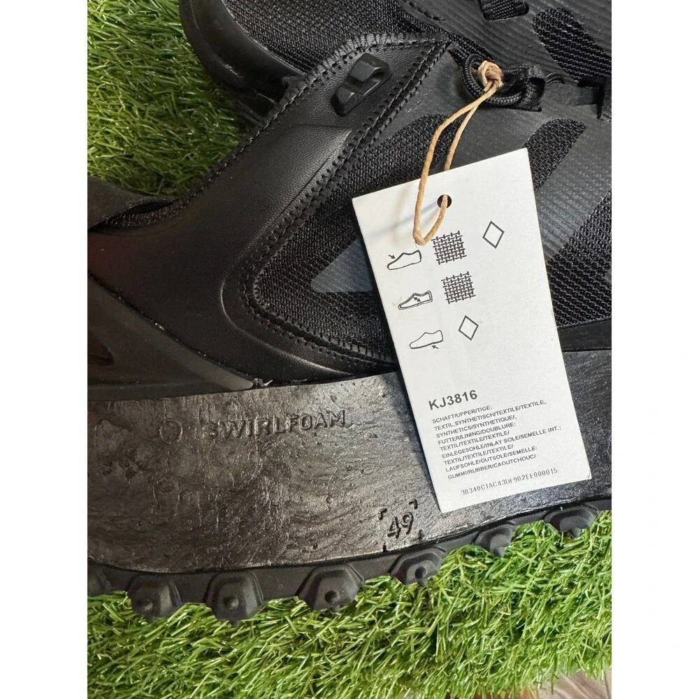 Men Size 8.5 adidas Adizero Aruku Yagi x Mr Bailey Obsidian Black KJ3816 NEW